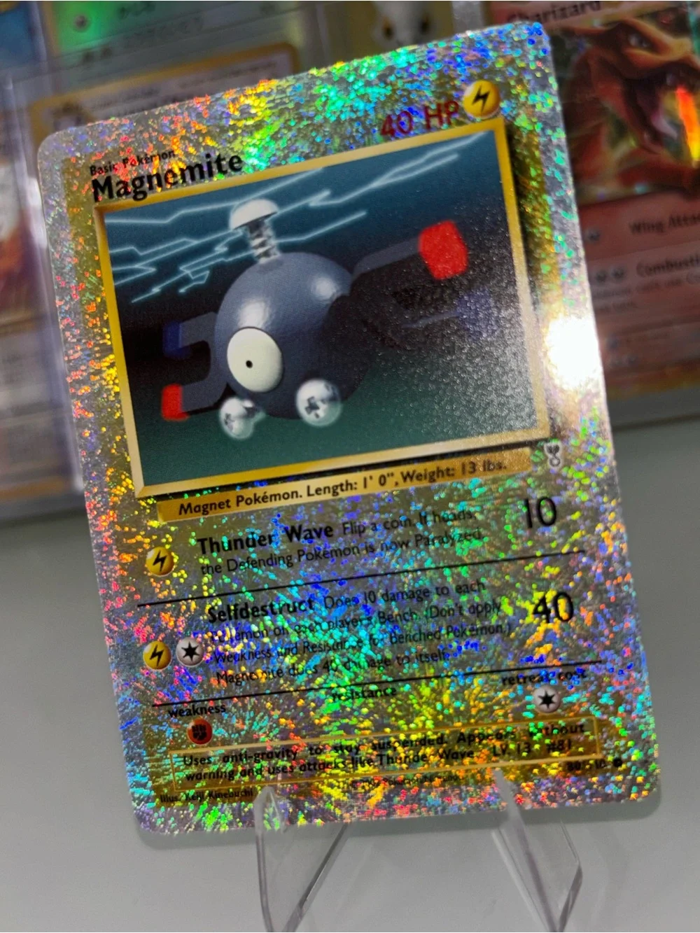 Magnemite #80: Legendary Collection Firework Holo